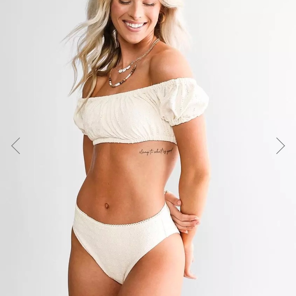 Billabong x Eyelit Your Fire Wrangler Bikini Small TOP ONLY